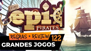 Tiny Epic Pirates Jogo de Tabuleiro