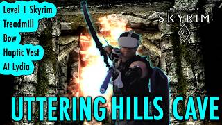 Summerset Shadows: An Uttering Hills Cave LITERAL Walkthrough  - Level 1 Full Immersion Skyrim
