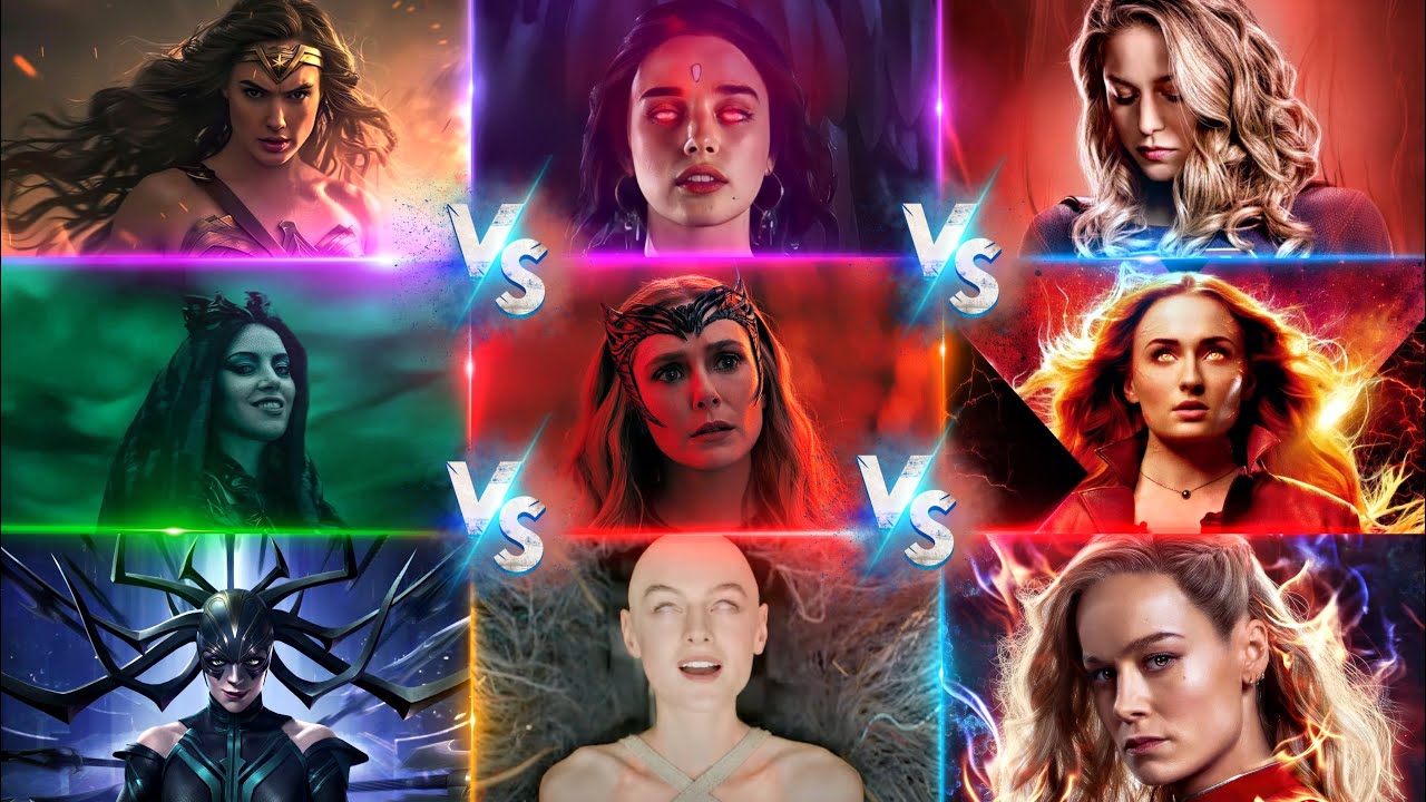 SUPER VERSUS: Las Mujeres más Poderosas de Marvel vs DC
