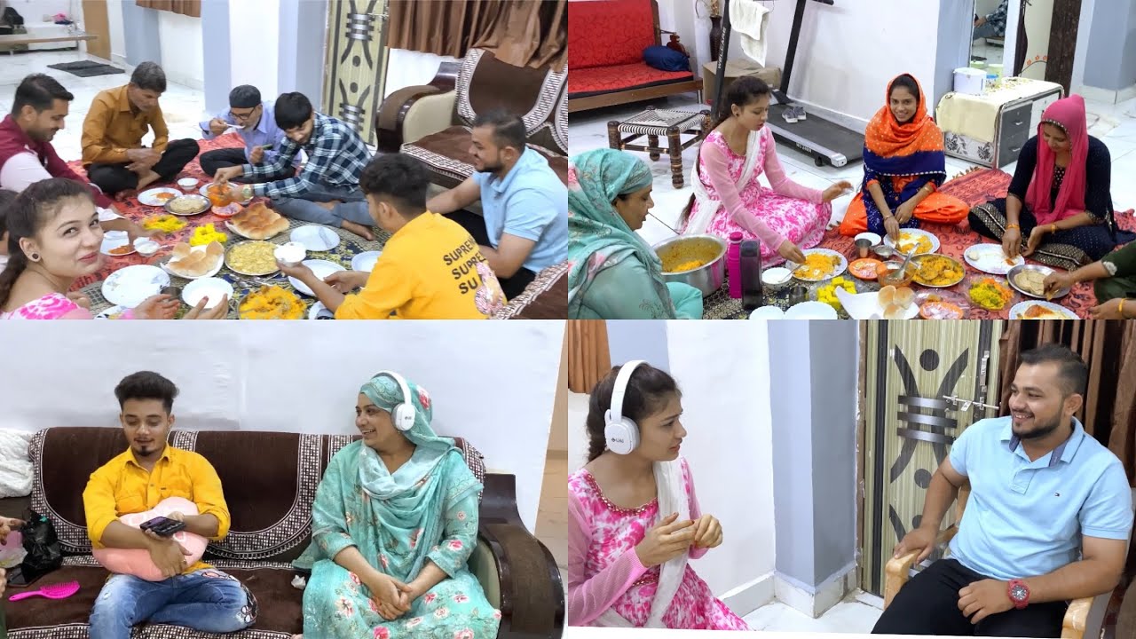 Fufi Ke Puri family Ko Daawat ||😍 Mashallah family ||❤️ Hamari family game 😅||￼