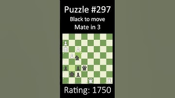 Daily Chess Puzzle no.297 #shorts