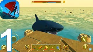 Last Day on Raft: Ocean Survival - Gameplay Walkthrough Part 1 (Android, iOS Game) screenshot 1