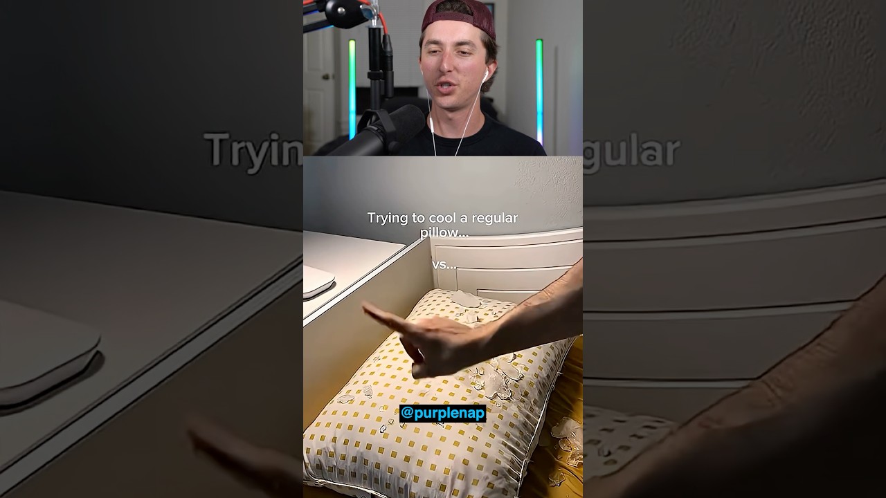 Pillow Cool Down Lifehack 😱🤯