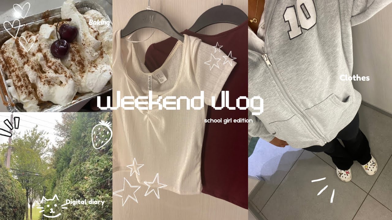 Weekend vlog⊹