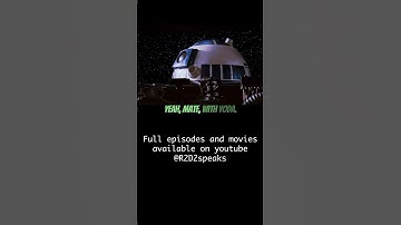 R2-D2 SPEAKS! EPISODE 12 ABOVE "Road back to Dagobah"