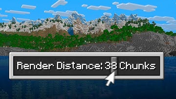 How To Change Render Distance On Your Minecraft Server