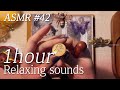 Asmr 1 hour 42 art journaling compilationrelaxing sounds of collage papertherapy scrapbooking