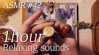 ASMR 1 Hour #42 Art Journaling Compilation✨relaxing sounds of collage #papertherapy #scrapbooking