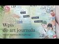 Wpis do Art Journal | Double Page Art Journal