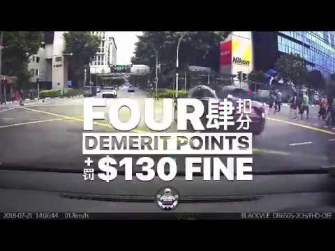 road trippin 21jul2018 Mazda 2 SLX588C drove straight across Bukit on a Right-turn only from Jalan Besar