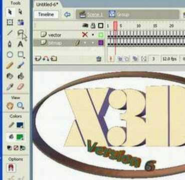 flash xara 3D integration