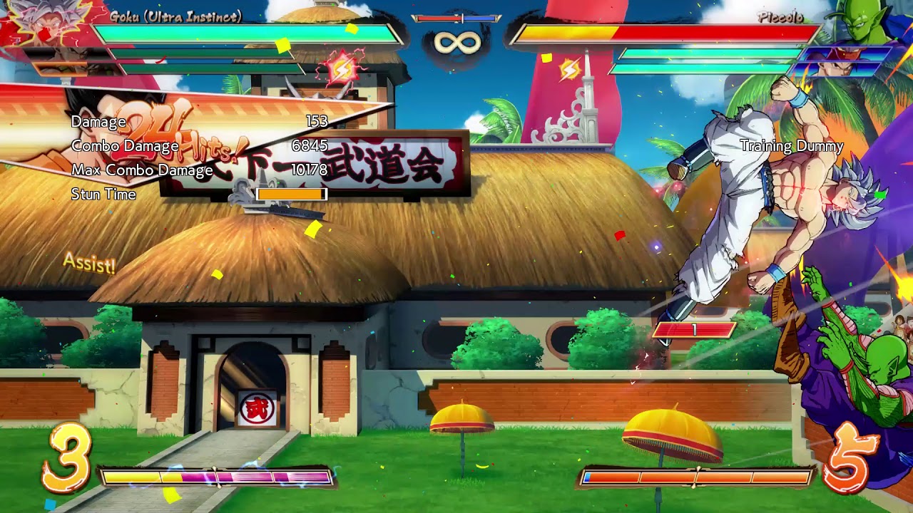UI Goku 0 Bar Meter Positive TOD