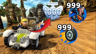 😱 1000 HP CAR HACK in Beach Buggy Racing! 🔥🏆 | INSANE Championship MOD APK Gameplay 🎮 screenshot 5