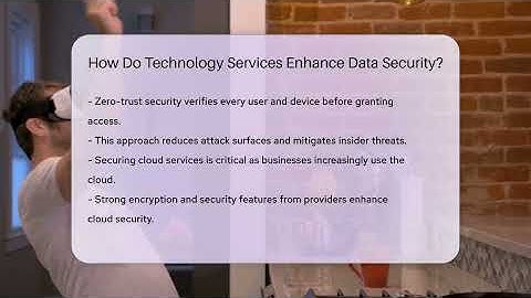 How Do Technology Services Enhance Data Security? - Talking Tech Trends
