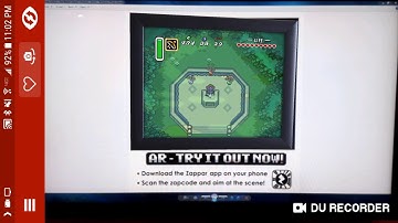Legend of Zelda - SNES - The Master Sword - Augmented Reality Shadow Box Demo