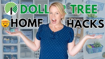 Dollar Tree Organization for EVERY ROOM 🤯 Mind-Blowing Secrets