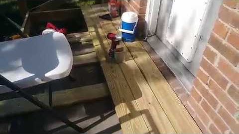 Handicap ramp part 1