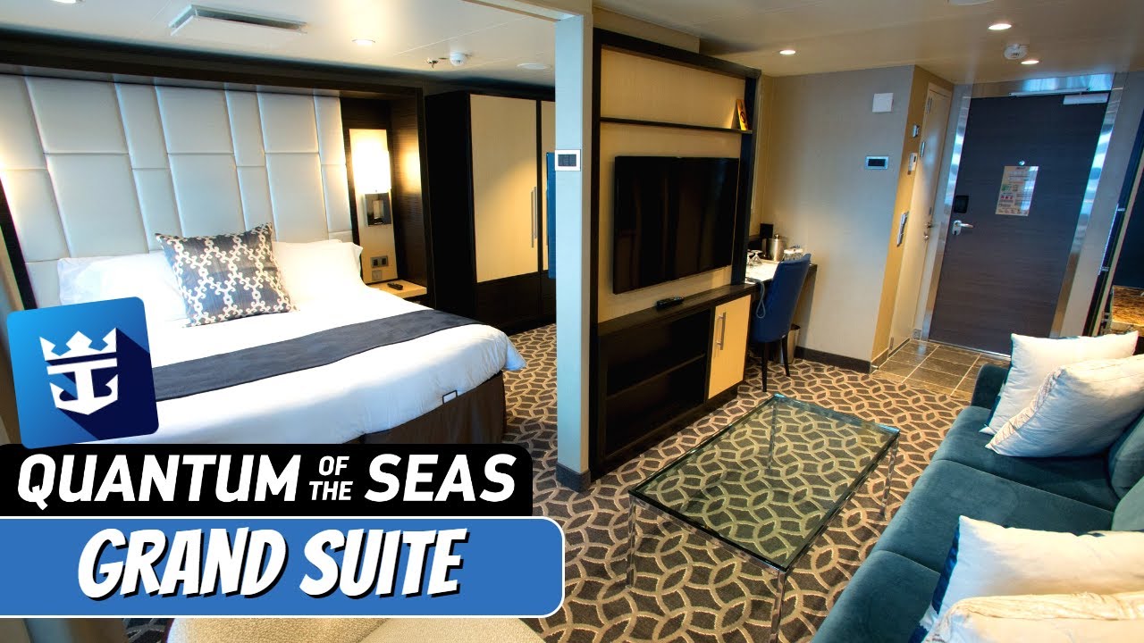 Quantum Of The Seas 2BR Grand Suite Full Tour Review 4K Royal 