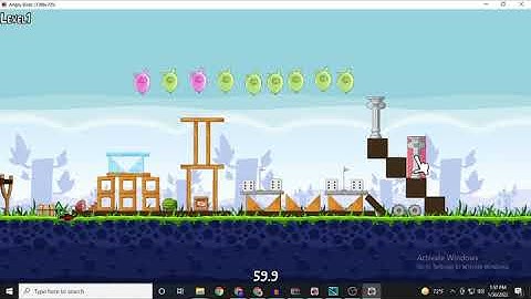 How to make the custom level in Angry Birds Classic on PC? ( Second method)