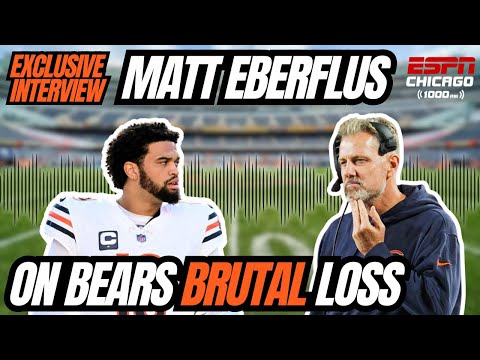 Matt Eberflus Doesn't Regret Leaving Caleb Williams In | Matt Eberflus
