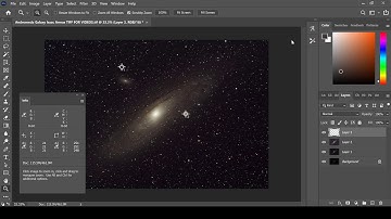 How to Adjust the Curves for an Astrophotography Image in Photoshop