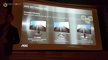 AOC 2017 Monitor Lineup
