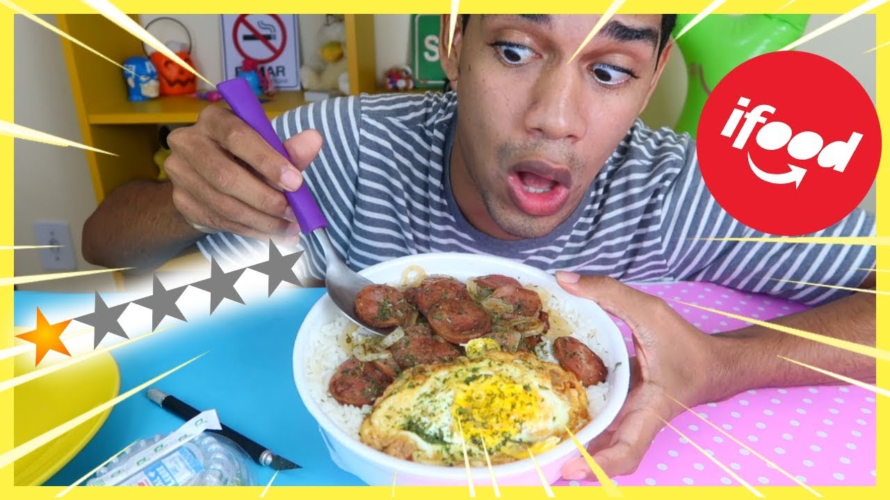 PROVEI A MARMITA COM PIOR AVALIAÇÃO DO MEU IFOOD