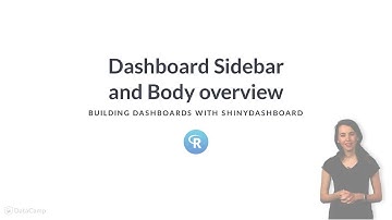 R Tutorial: Dashboard Sidebar and Body overview