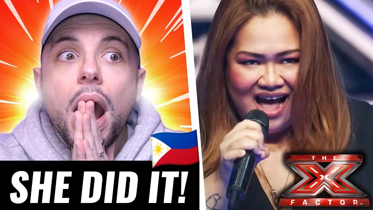 ⁣Filipina Mamaclay gets STANDING OVATION on X Factor!