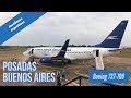 Vuelo Posadas Buenos Aires - Aerolíneas Argentinas (con turbulencias)