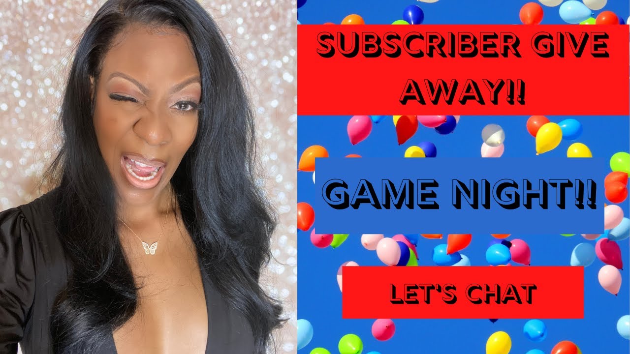 Subscriber Giveaway! Let's Chat: Calling Or Texting 3am Is Consider A Booty Call? Game Night