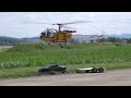 Can Landing a Giant LAMA 3 RC Scale Turbine Helicopter on a smale Trailer???