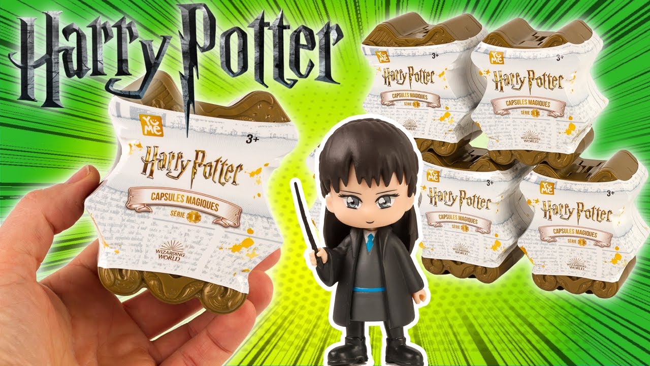 On Ouvre 5 Capsules Magiques Harry Potter unboxing Français boites surprise