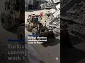 Turkish foundations,associations are continuing debris removal and cleanup operations in Khan Younis