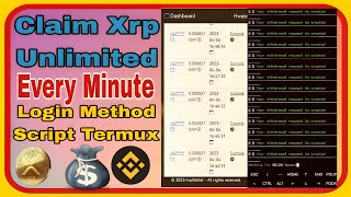 Unlimited Xrp Ripple Mining Non Stop Script Every Minute screenshot 1