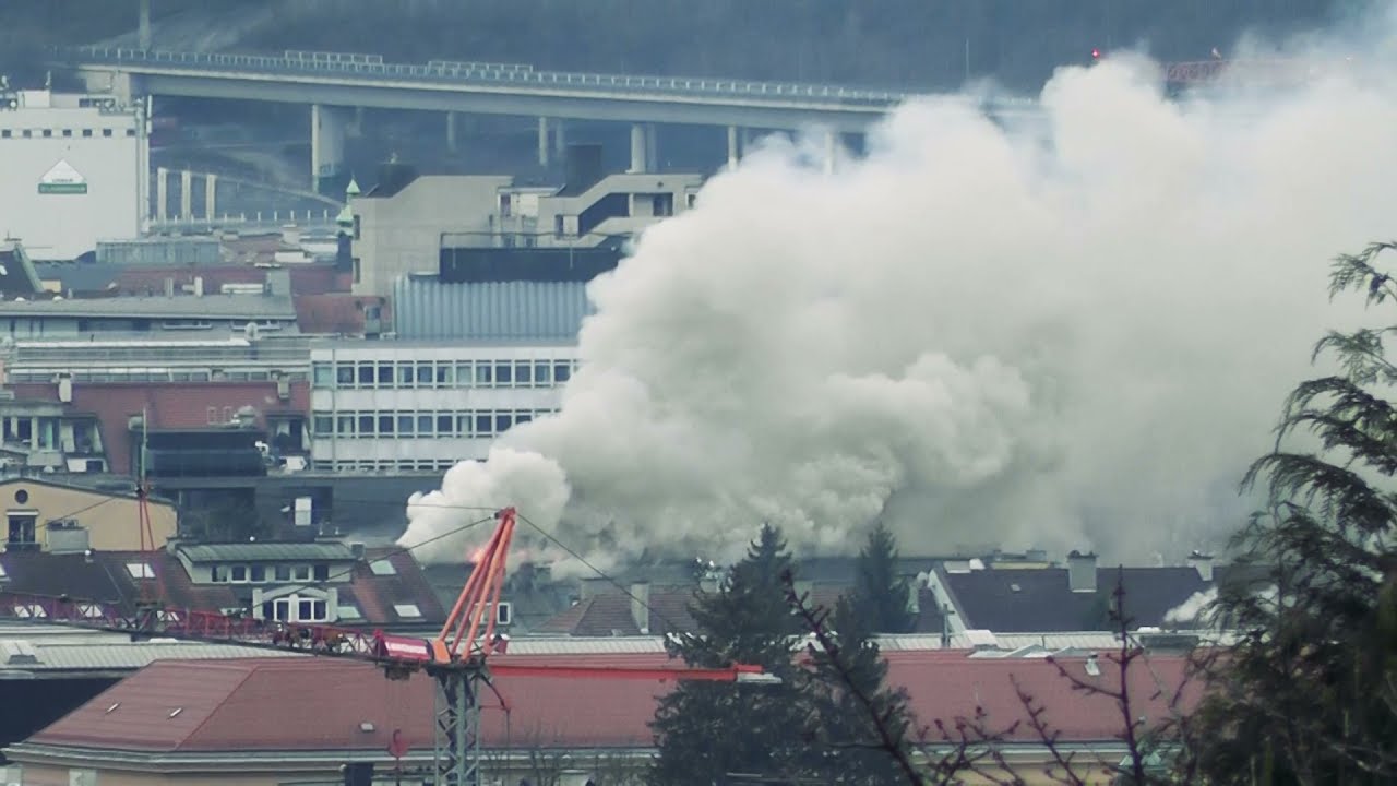 Innsbruck Brand & Rauch am 29.12.2021