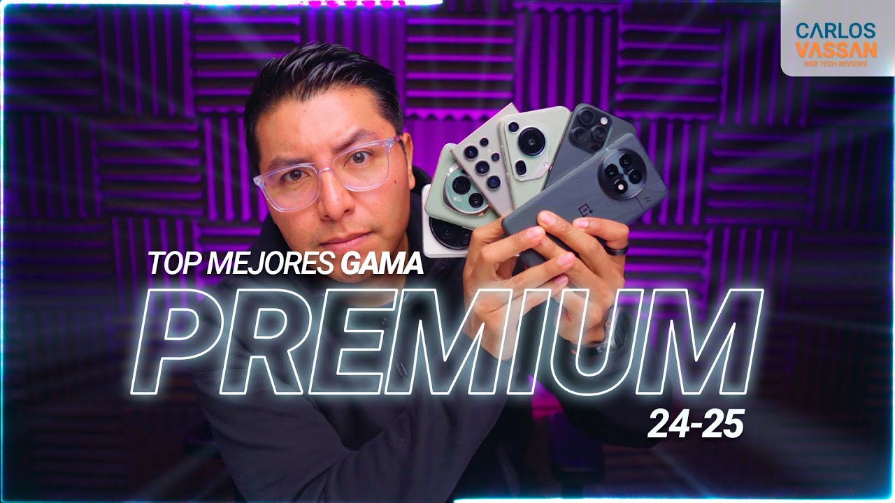 Mejores teléfonos GAMA PREMIUM para comprar en 2025 🤑