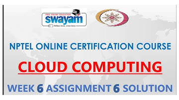 cloud computing | NPTEL | week 6 | assignment 6 solution | march  2021#nptel#cloud computinganswer6