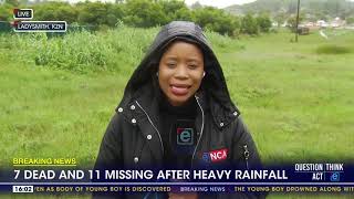 Kzn Floods 7 Dead And 11 Missing After Heavy Rainfall