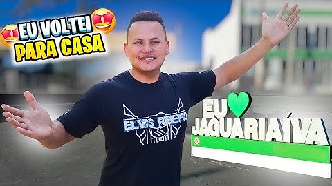 I WENT BACK TO LIVE IN MY HOMETOWN AFTER 13 YEARS 🙏 * Jaguariaiva PR *