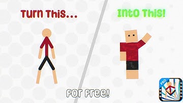 How To Make Custom Minecraft Figures/Skins For Free! (Stick Nodes)