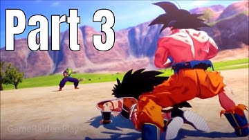 Dragonball Z: Kakarot Walkthrough Part 3 Goku VS. Raditz!