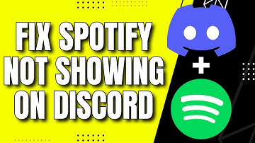 Fix Discord Not Showing Spotify Status | Spotify Not Showing On Discord  (Problem Solved)