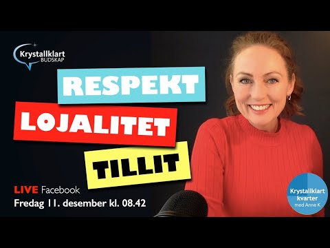 Video: Hvorfor er tillit og respekt viktig?