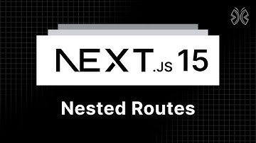 Next.js 15 Tutorial - 6 - Nested Routes