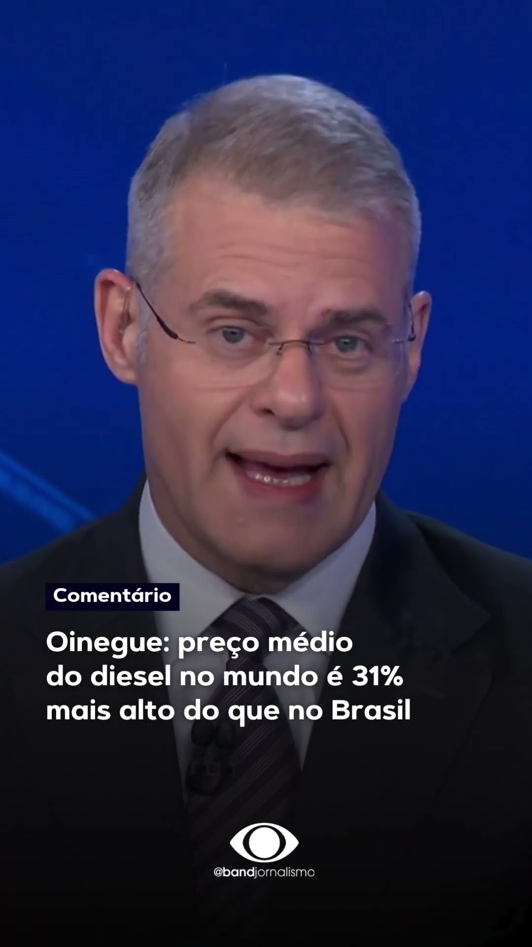 Oinegue: preço médio do diesel no mundo é 31% mais alto do que no Brasil