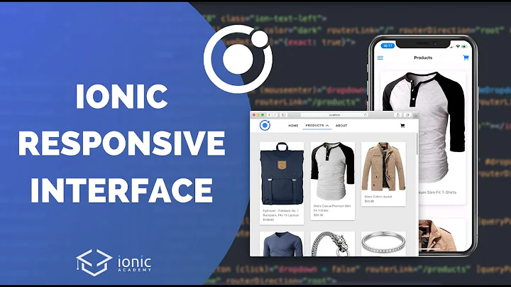 Ionic Responsive Design and Navigation for All Screens