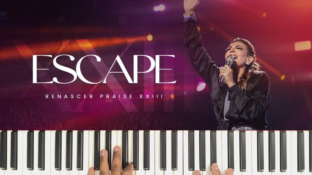 Escape - Renascer Praise | Piano Tutorial #tecladotutorial #fundomusical #aprenderteclado