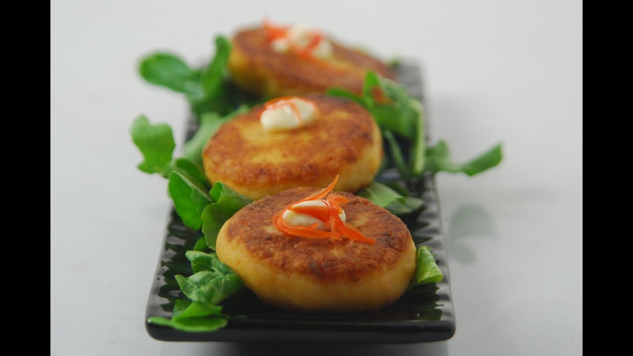 Sweet Potato & Crab Cakes | Cooksmart | Sanjeev Kapoor Khazana