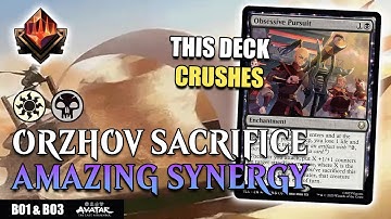 💀☀️ TOP 1% MYTHIC! THIS ORZHOV SACRIFICE IS STRONG IN BO1 & BO3  | MTG ARENA Standard TLA Avatar